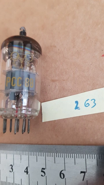 PHILIPS MINIWATT ECC85 Double Triode Tubulure Tube Neuf EUR 17,65 - FR